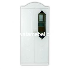 Steel Wardrobe 2 Doors - Importa IMP IW 002CM / White